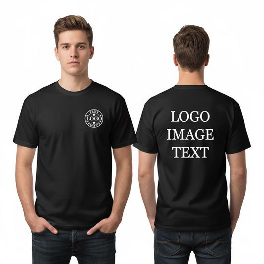 Custom Logo T-Shirt (Upload Your Design)