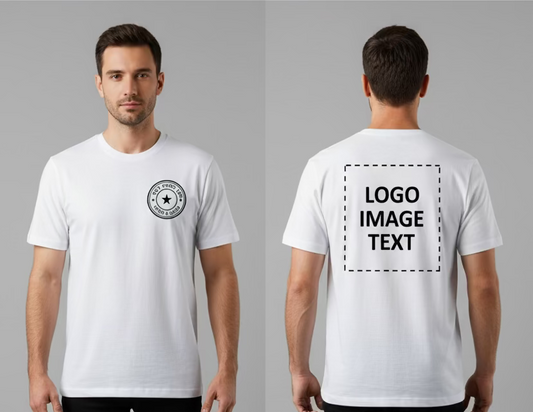 Custom Logo T-Shirt (Upload Your Design)